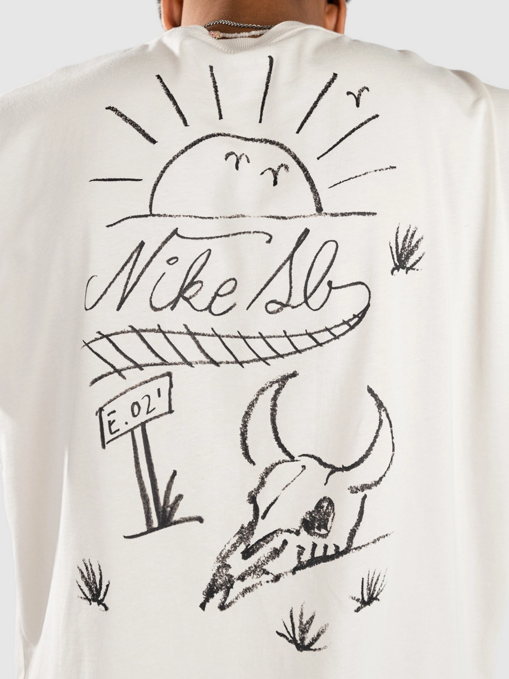 Nike Sb M90 Train Moniker T-Shirt lt orewood brn