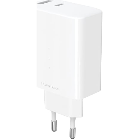 ËSSENTIALS 65W USB-A - USB-C gan charger