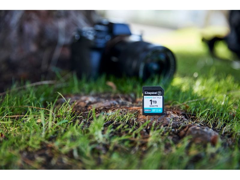 Kingston SDXC-Karte Canvas Go! Plus 1000 GB SD-Karte UHS-I U3, 200 MB/s / 160 MB/s, ‎Klasse 10
