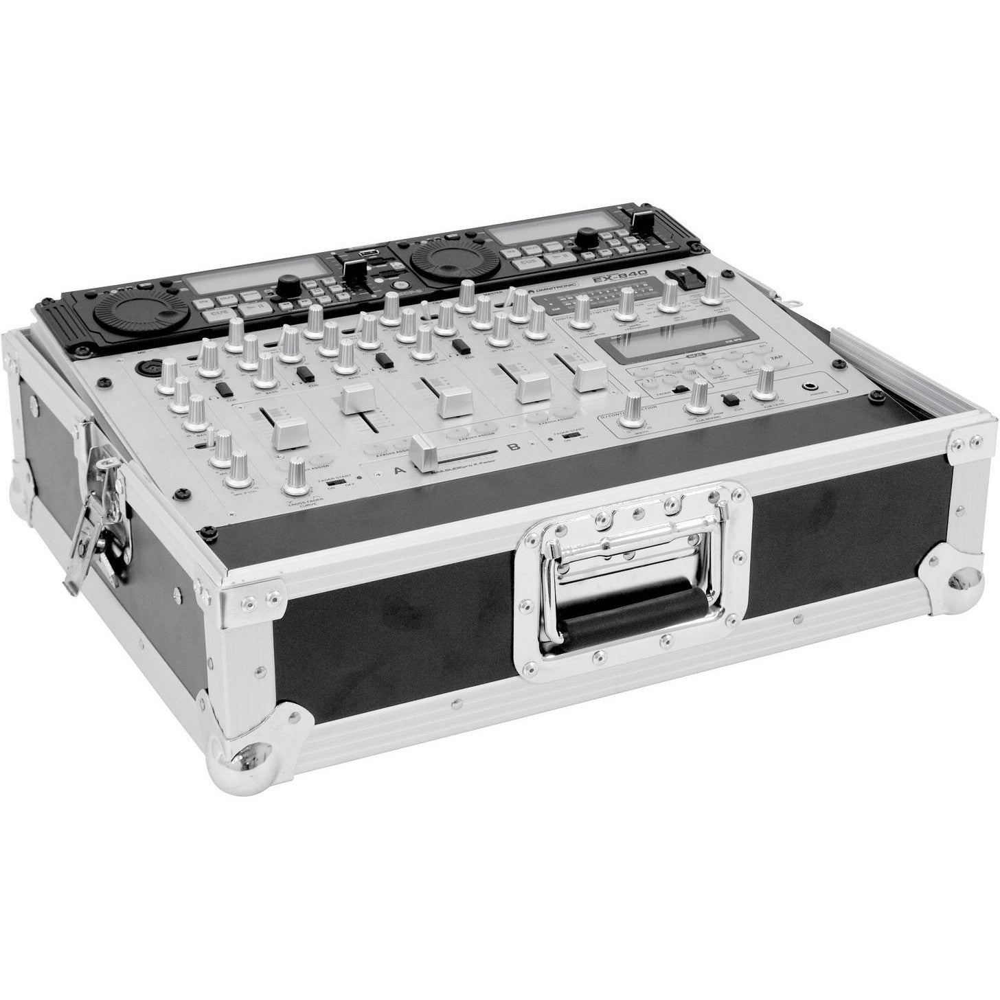 Omnitronic MCV-19 8U 19 inch topload flightcase