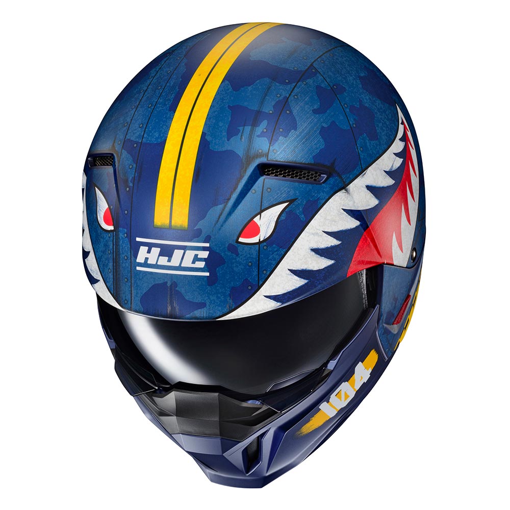 HJC - Casque i20 Vanguard Call Of Duty® MC2SF / Bleu / Jaune / Blanc / Mat