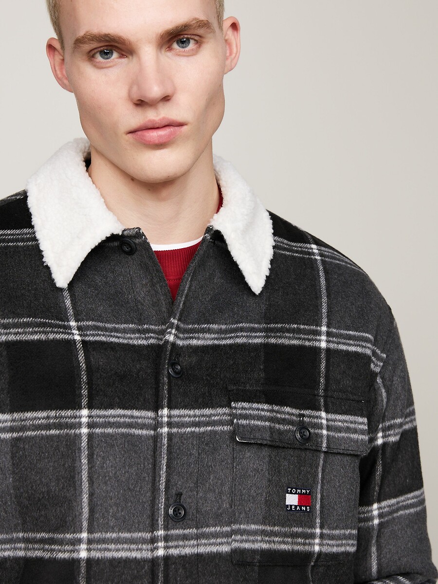 TOMMY JEANS<br>Camisa xadrez