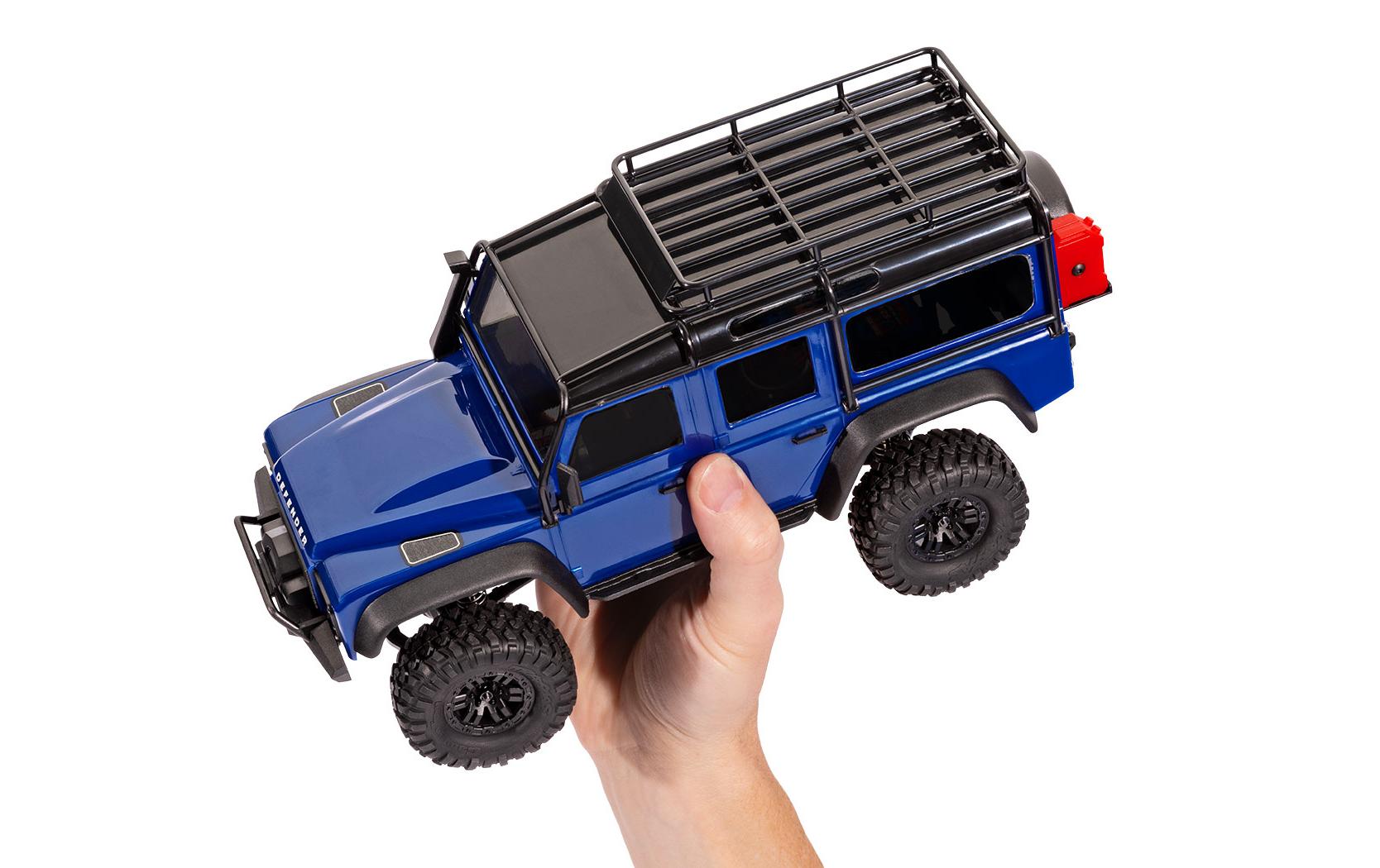 Scale Crawler TRX-4M Land Rover Defender Grün, RTR, 1:18<br>TRX-4 Performance im Mini-Format