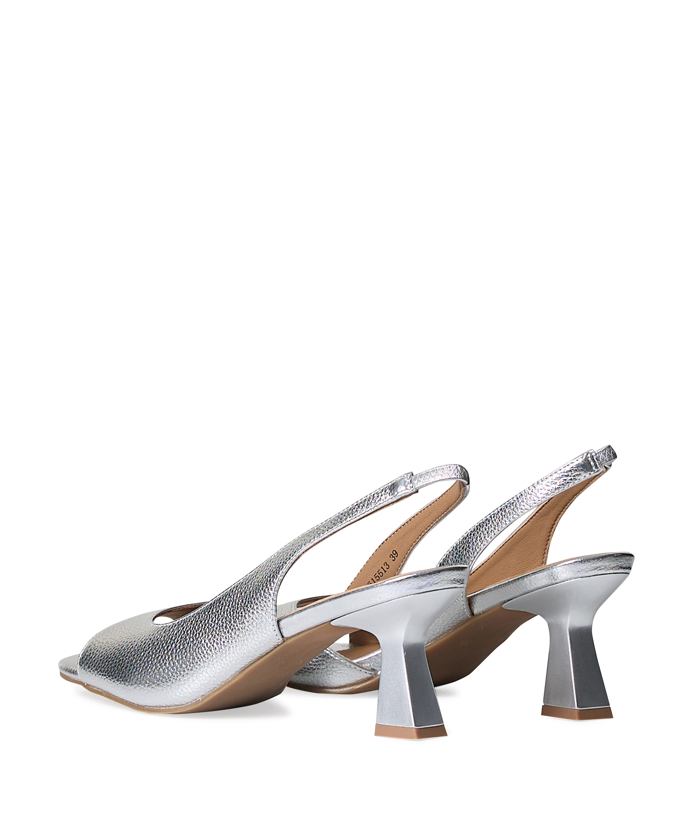 Di Lauro  Wiberta dames sandalets zilver
