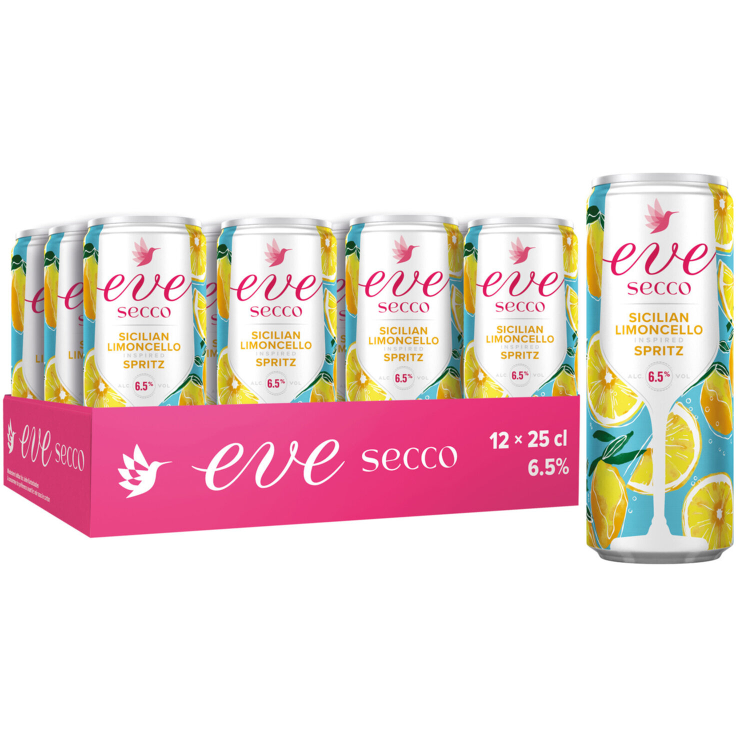 Eve Secco Sicilian Limoncello inspired Spritz -300cl