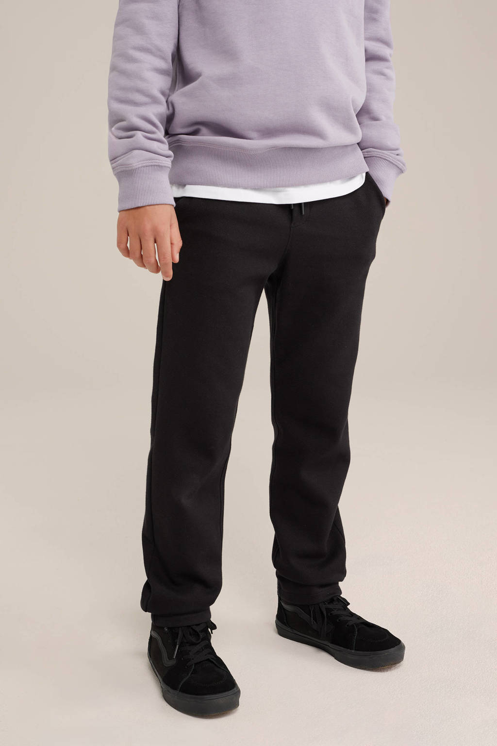 WE Fashion casual broek zwart