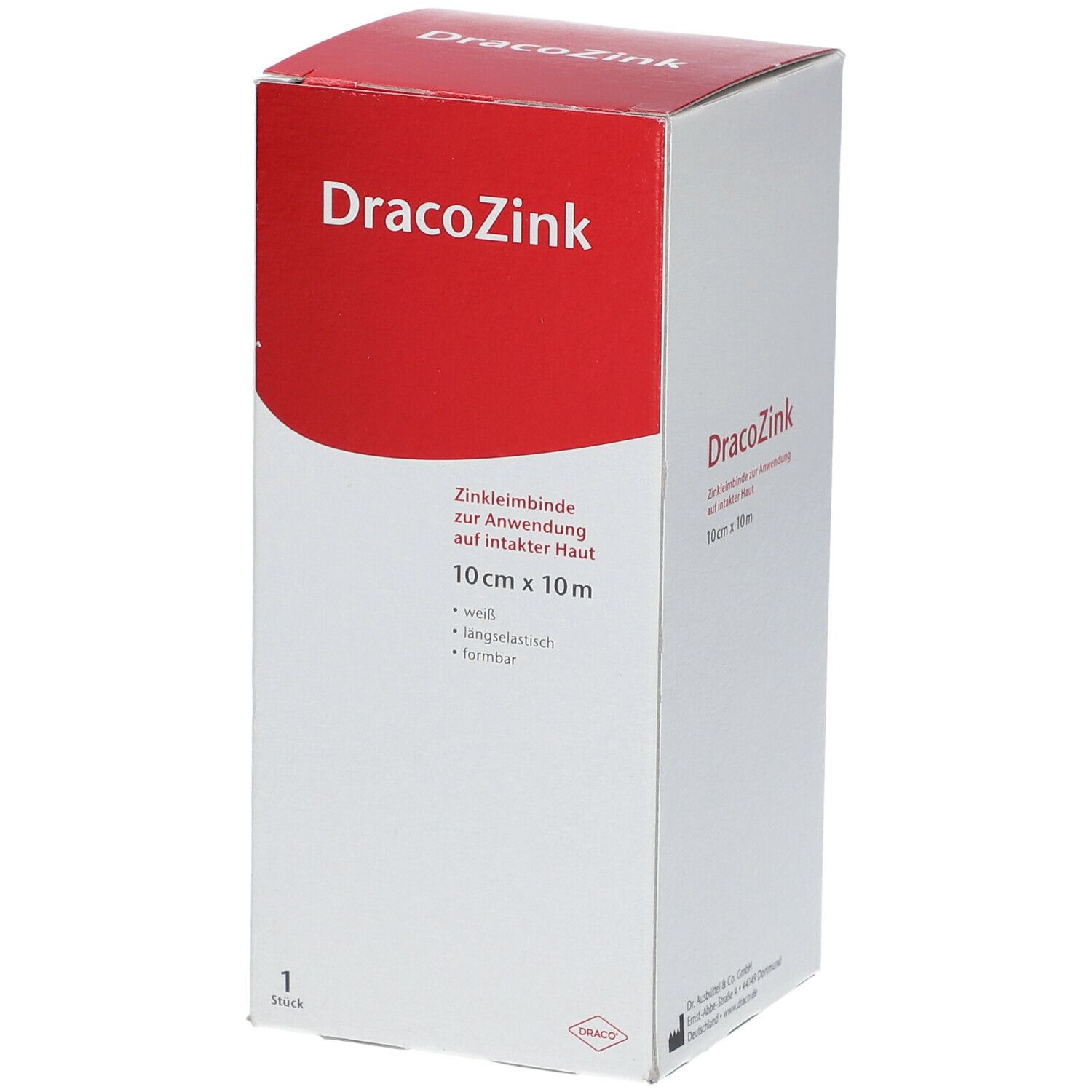 DracoZink Zinkleimbinde 10 cm x 10 m