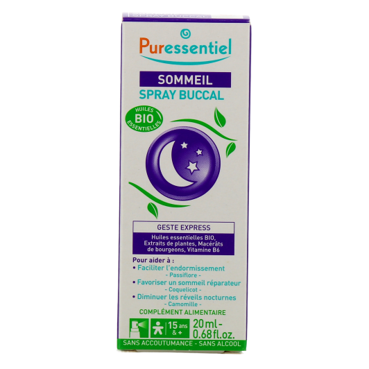 Puressentiel spray buccal sommeil réparateur - Complément alimentaire