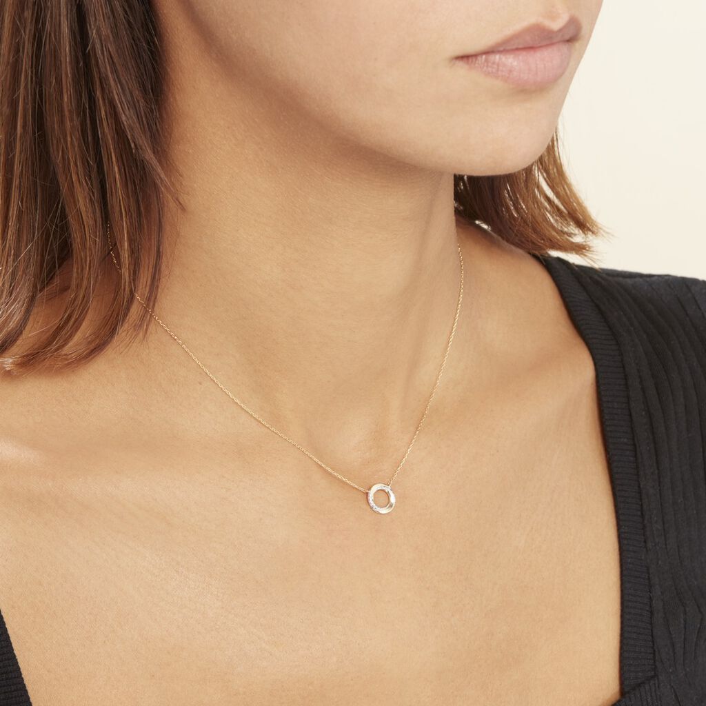 Collier Or Jaune Pamila Diamant