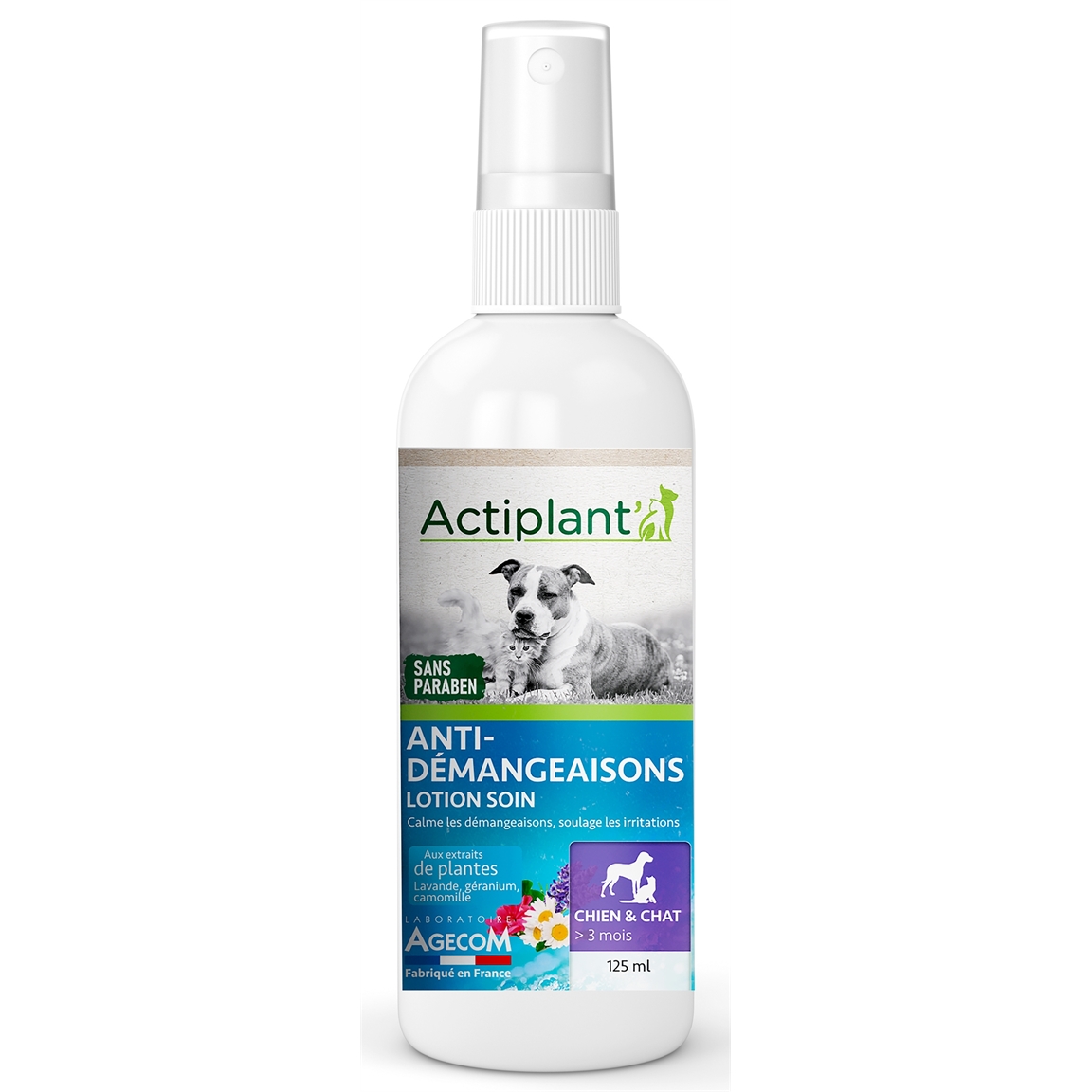Lotion anti-démangeaisons chat/chien
