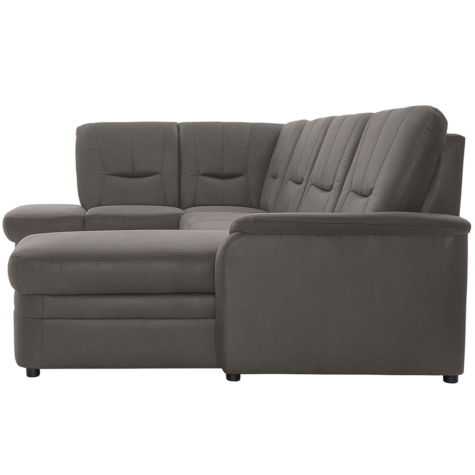polsterpower Wohnlandschaft - Belle grey - Basismodell - rechts