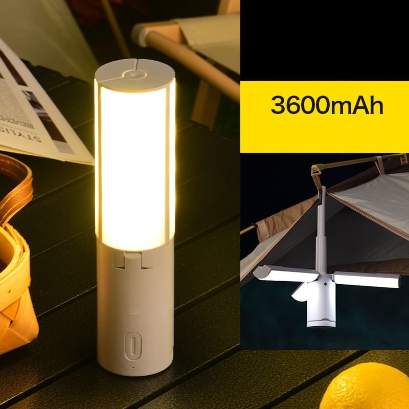 HOMTEC - USB oplaadbare draagbare kampeerlamp (verschillende ontwerpen)