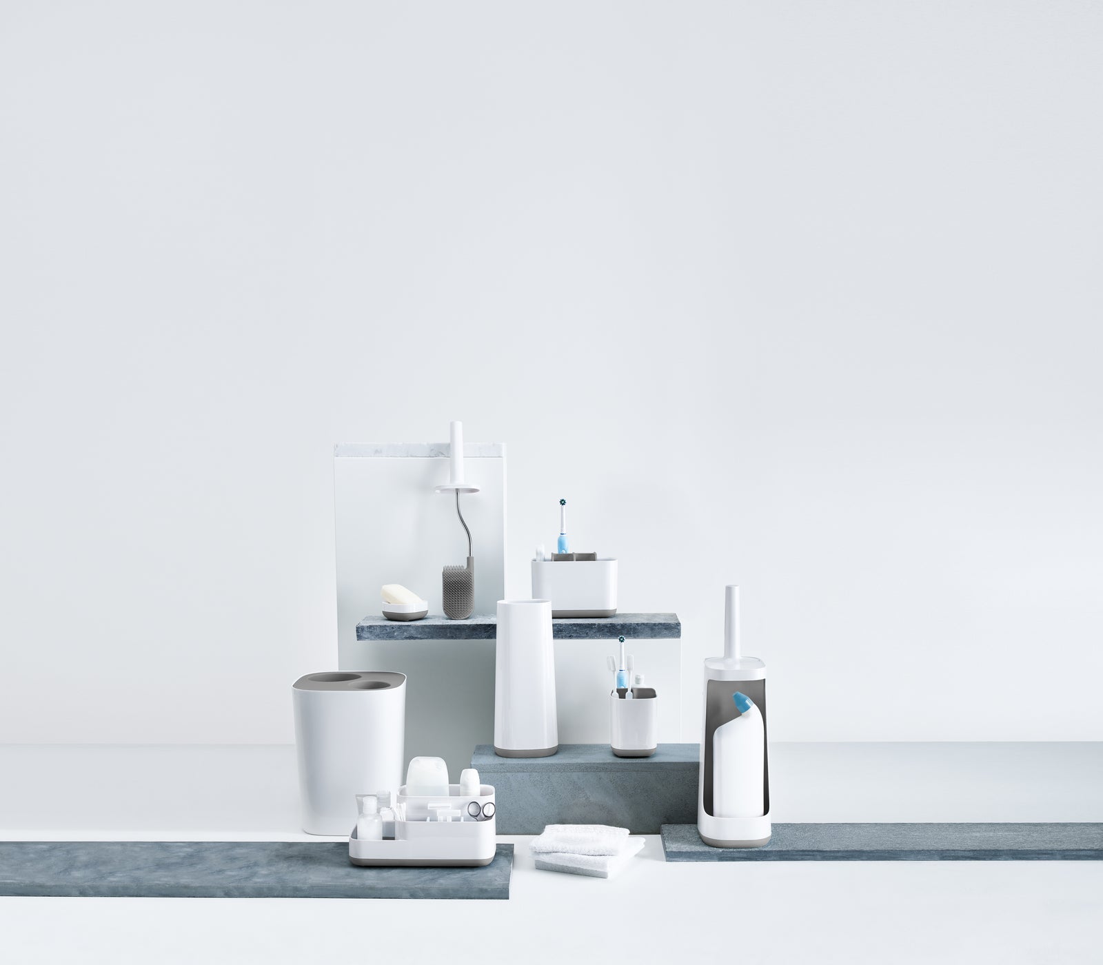 Joseph Joseph - Flex Smart Toiletborstel Set van 2 Stuks
