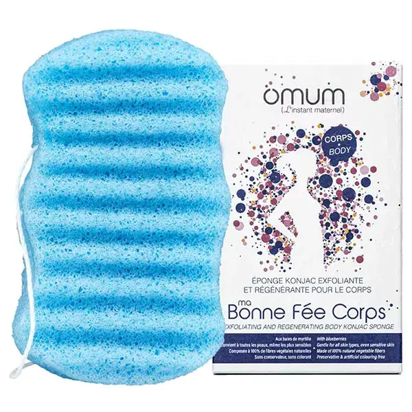 Esponja Corporal Esfoliante e Regeneradora Omum My Good Fairy Konjac