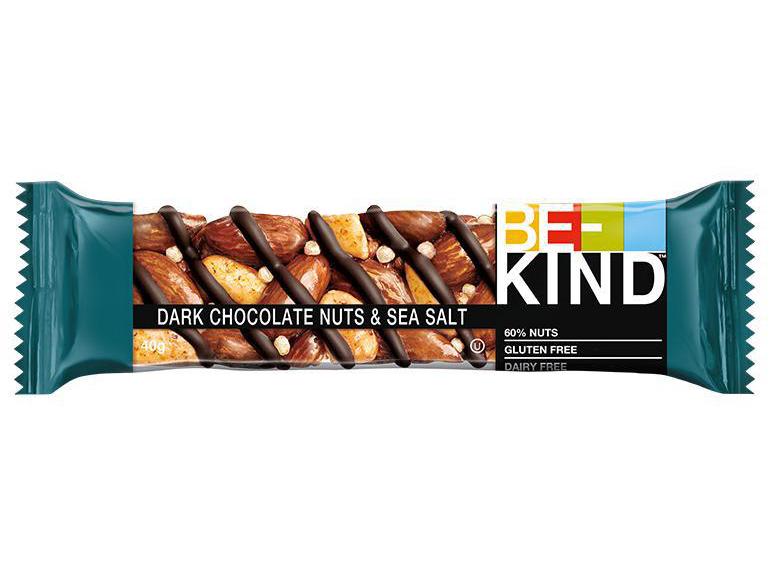 BE-KIND Riegel Dark Chocolate Nuts & Sea Salt 12 x 40 g Riegel aus dunkler Schokolade mit Nüssen und Meersalz