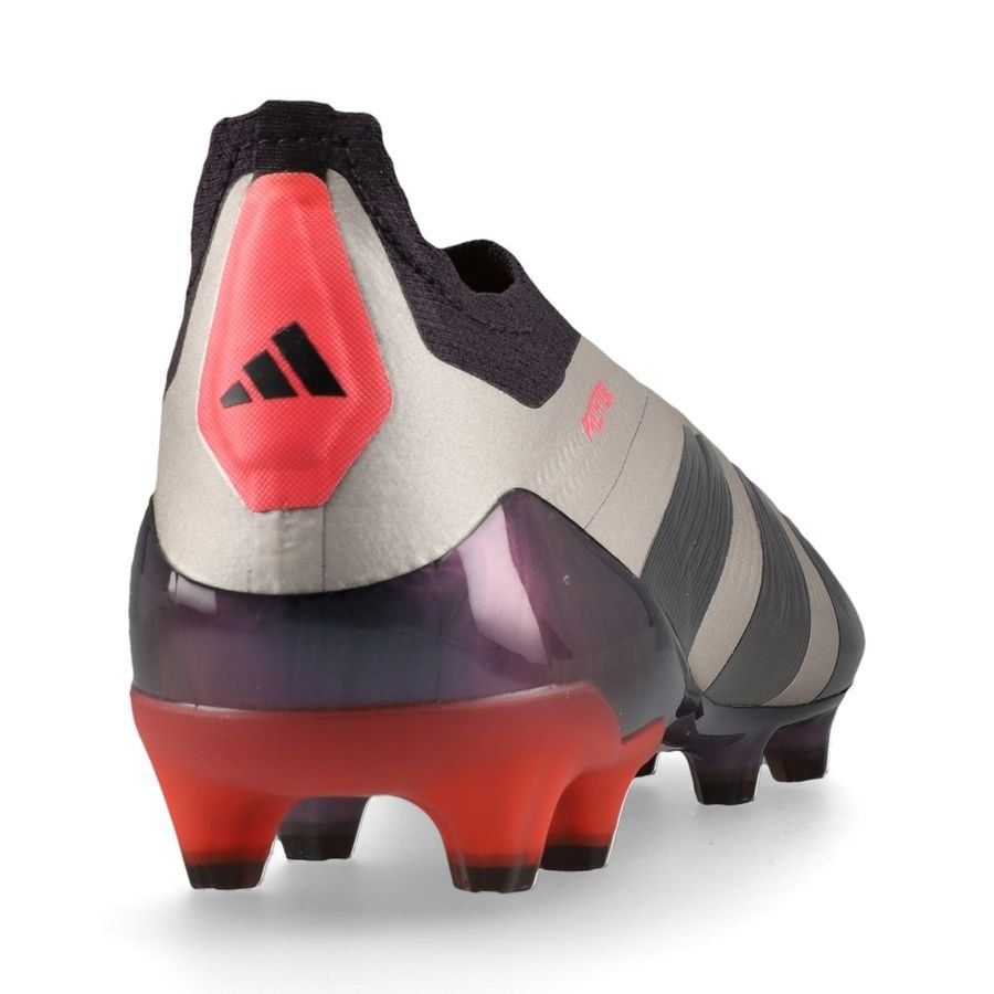 adidas Predator Elite Laceless AG Vivid Horizon - Argenté/Aurora Black/Turbo