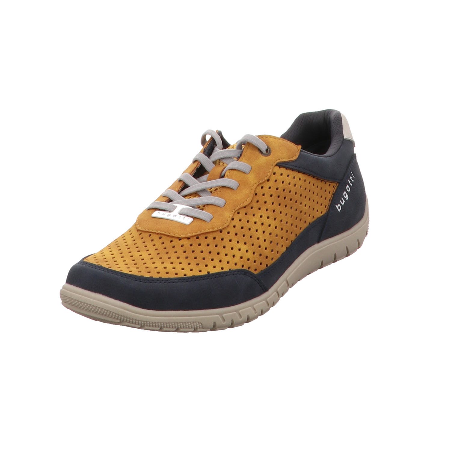 Bugatti Schnürhalbschuh gelb/orange