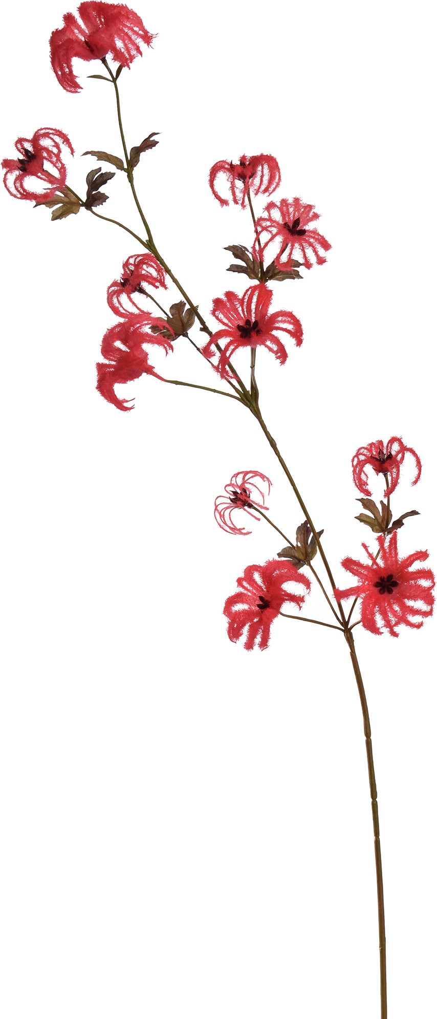 Jasaco PURE kunstbloem Clematis rood 110 cm