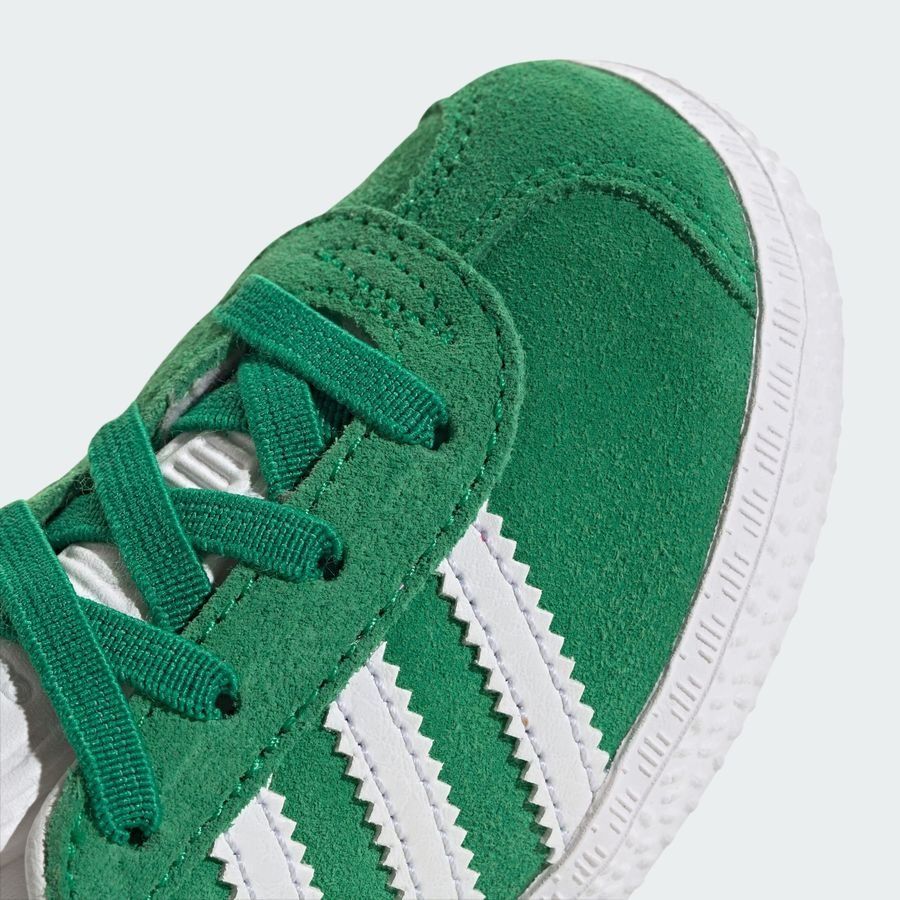 Adidas Original Gazelle Comfort Closure Elastic Laces Shoes Kids