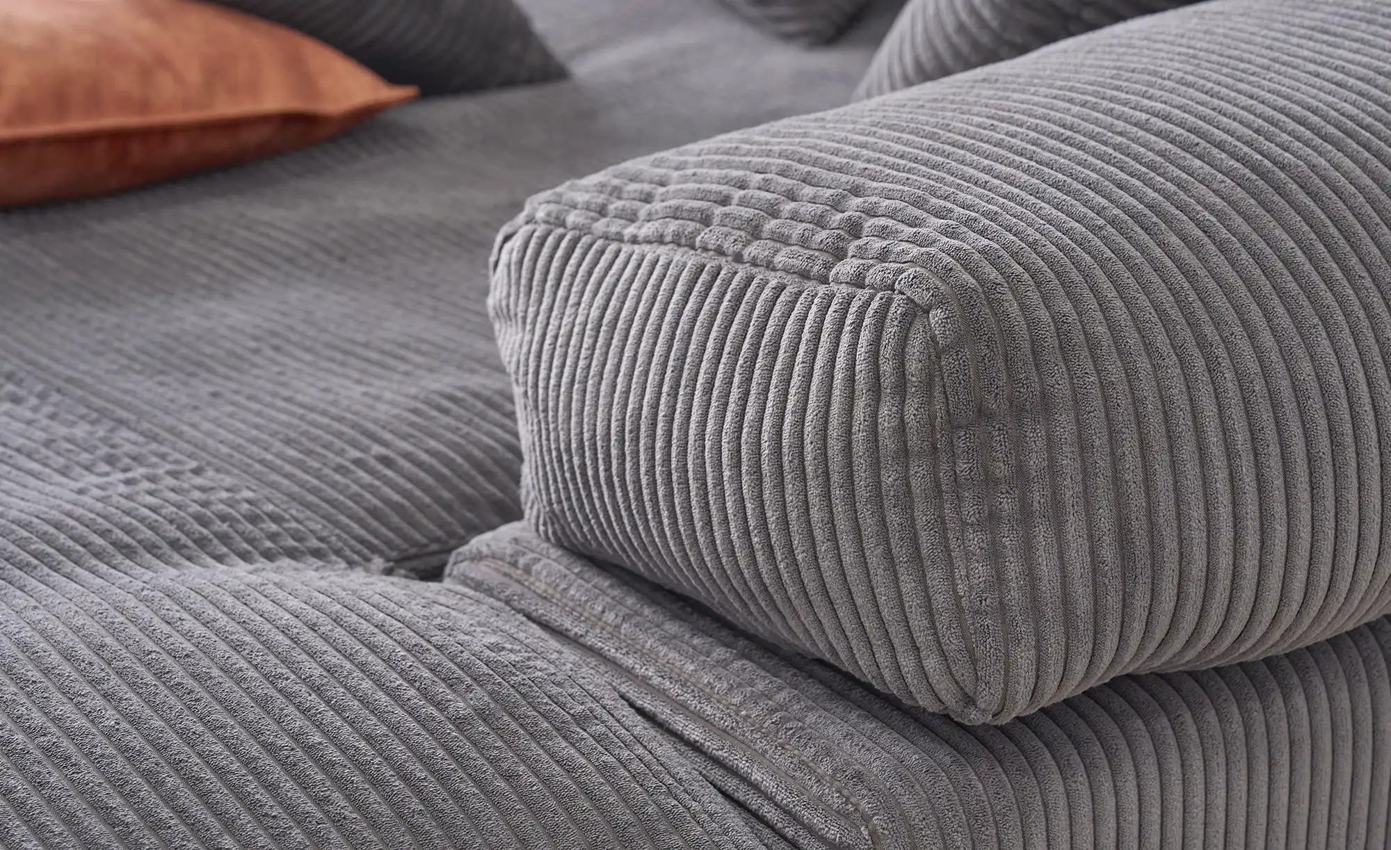 smart Ecksofa in trendigem Cordstoff Lianea