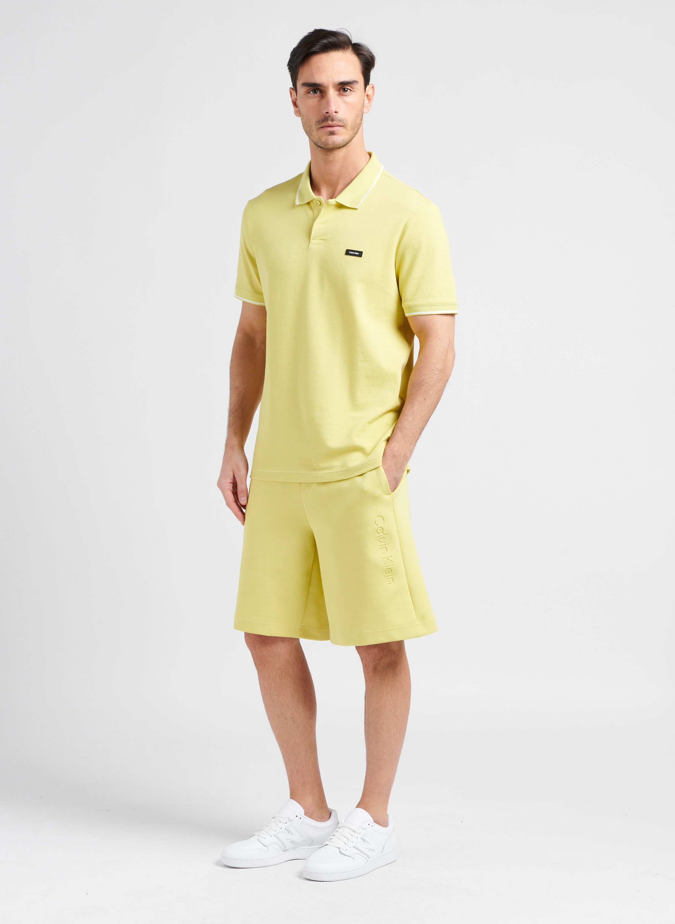 480 - Baskets basses en cuir | Blanc