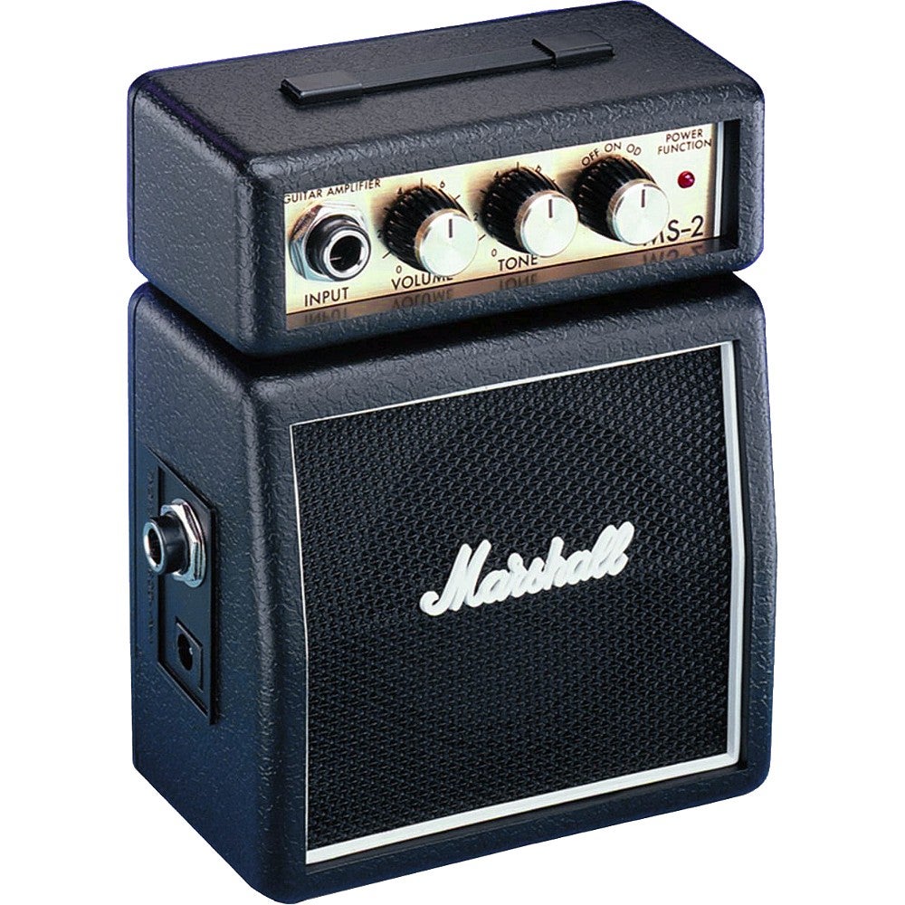 Marshall MS-2 miniatuur batterij gitaarversterker standard
