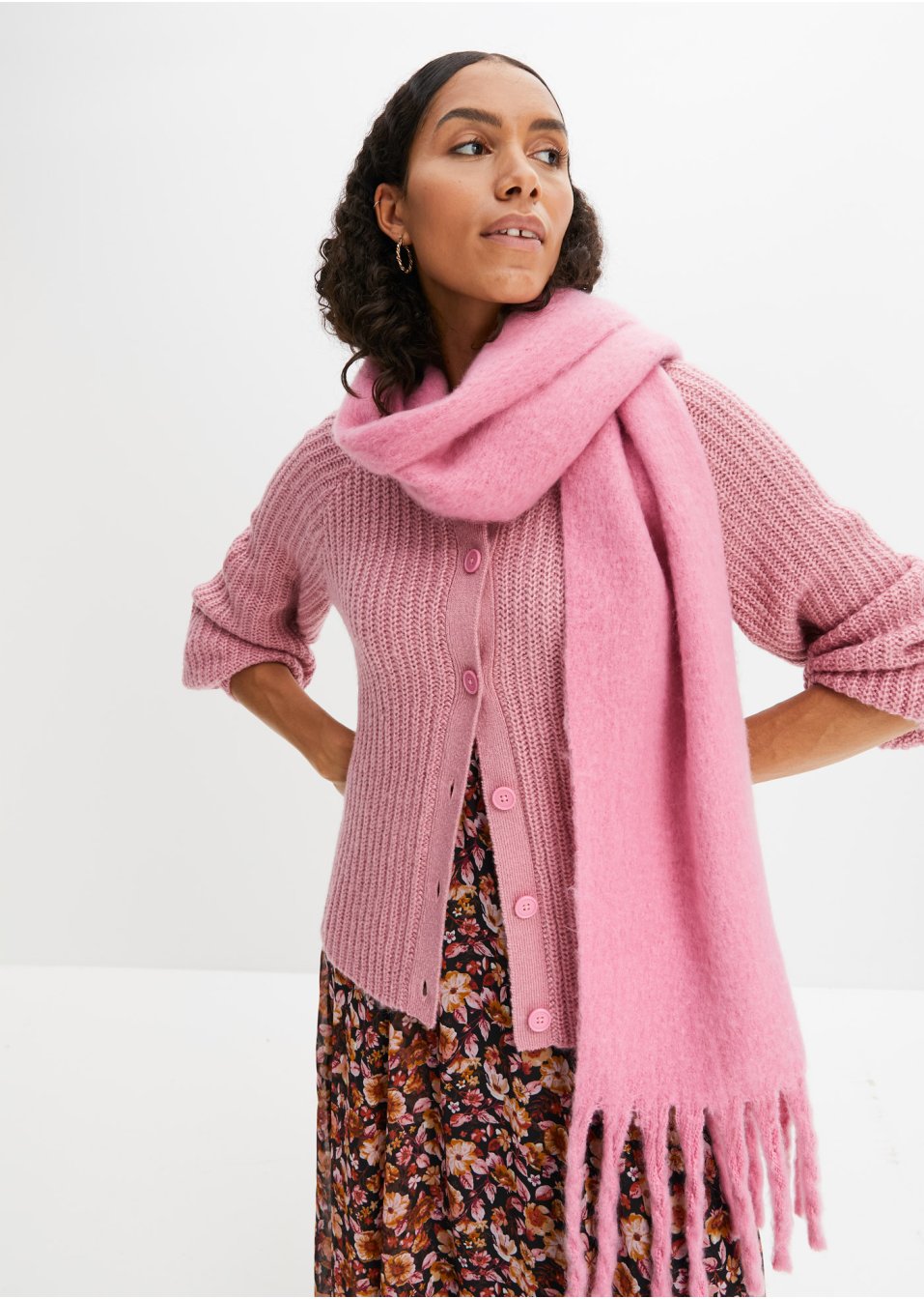 Gilet en maille à manches raglan