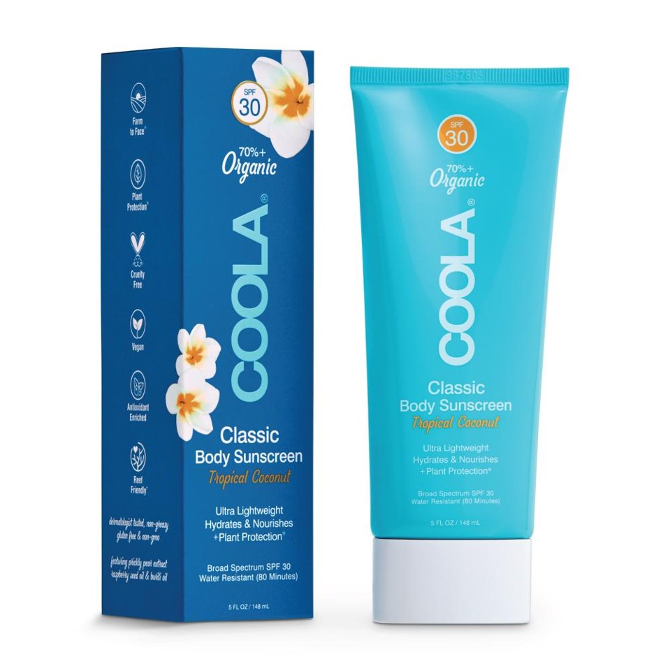 Coola - Classic Body Lotion Sunscreen Tropical Coconut SPF 30 148 ml - Solcreme