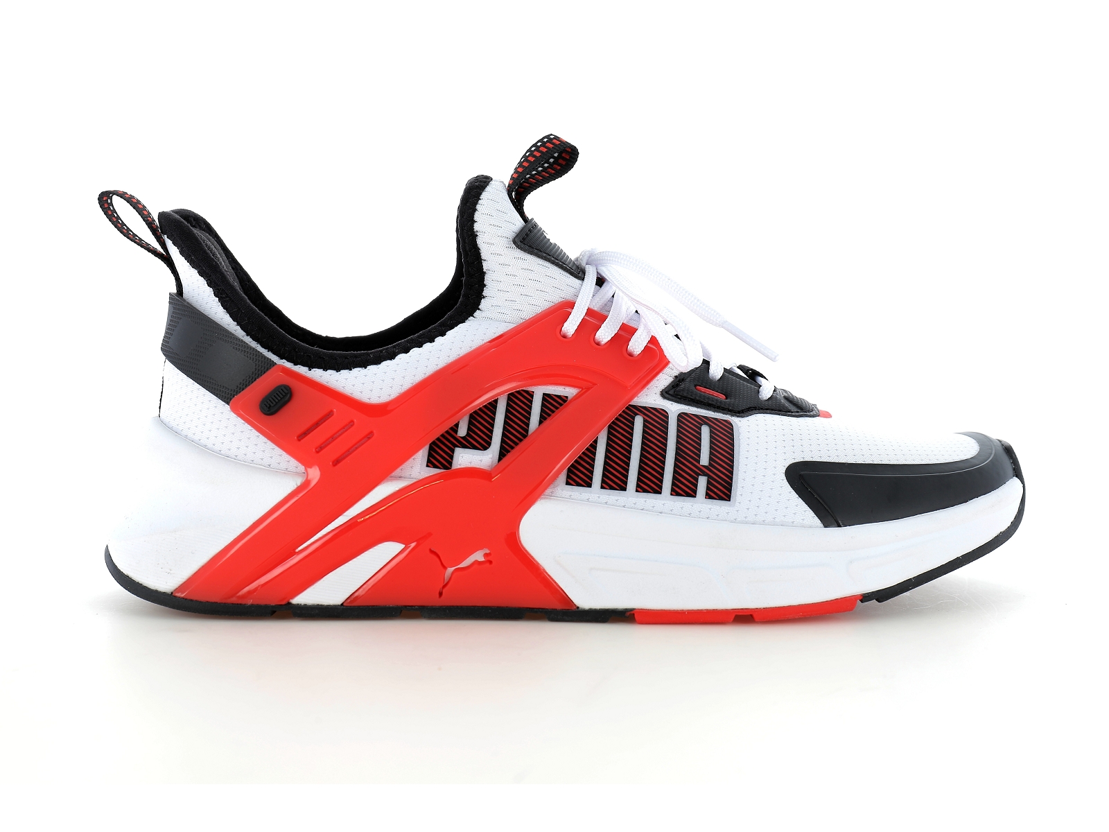 Puma-395240 Matières combinées Blanc Rouge