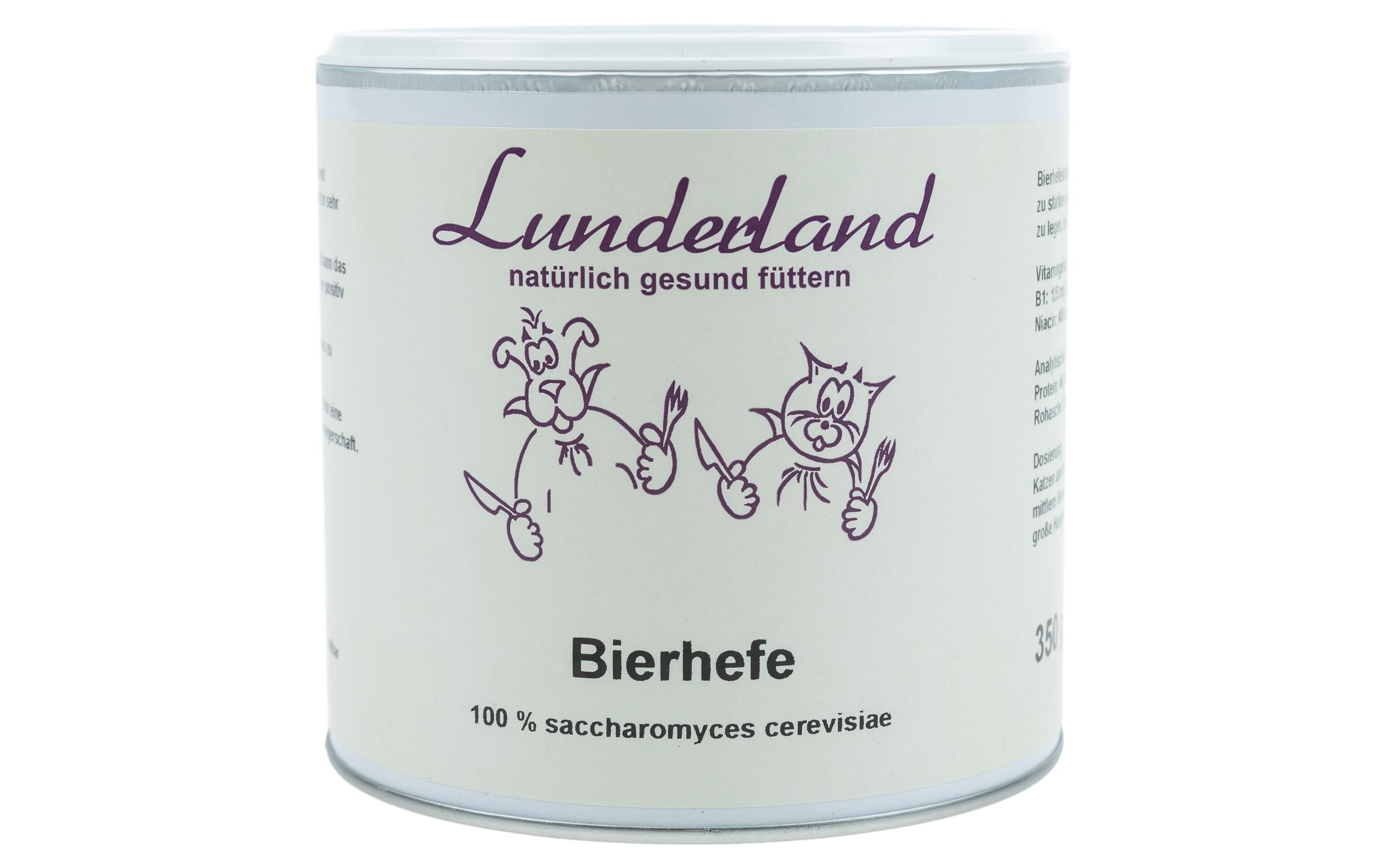 Hunde-Nahrungsergänzung Bierhefe, 350 gErgänzungsfuttermittel für Hunde und Katzen