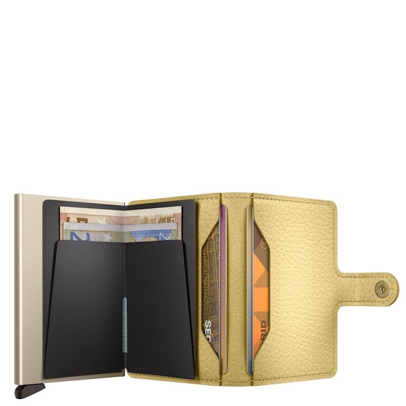 Secrid Mini Wallet Pebble Butter Yellow