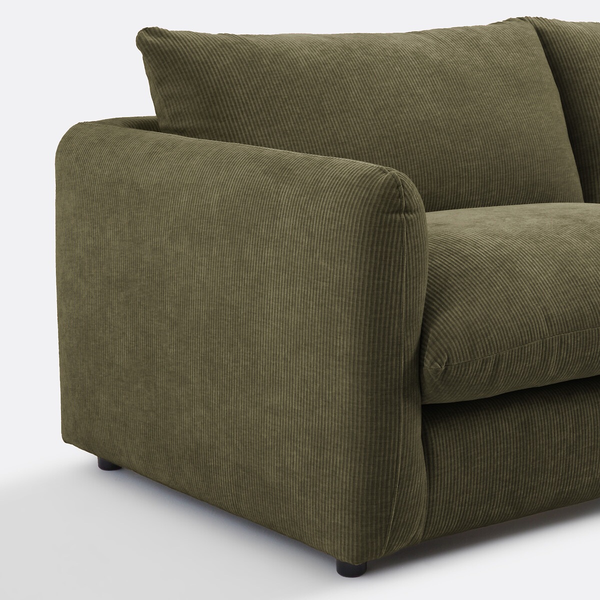 LA REDOUTE INTERIEURS<br>Sofá de 2, 3, 4 lugares, veludo Yde