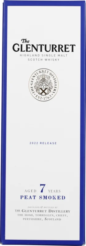 GLENTURRET 7 YEARS PEAT SMOKED 70CL