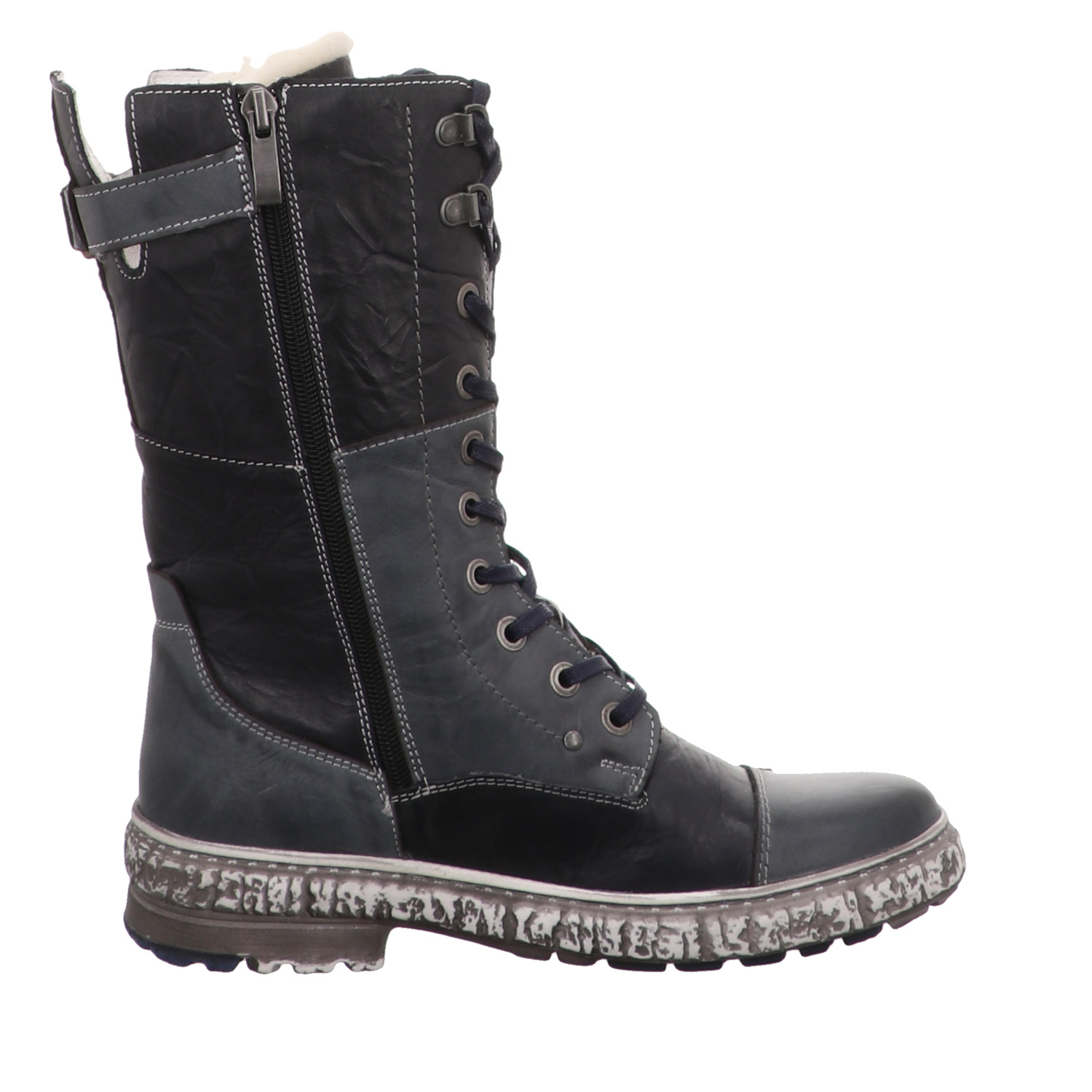 Krisbut Stiefelette blau