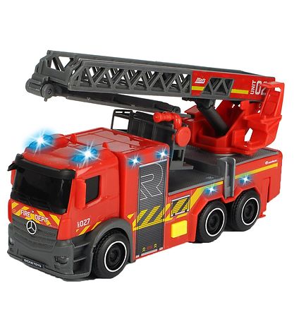 Dickie Toys Auto - City vier Leiter Truck - Licht/Ton