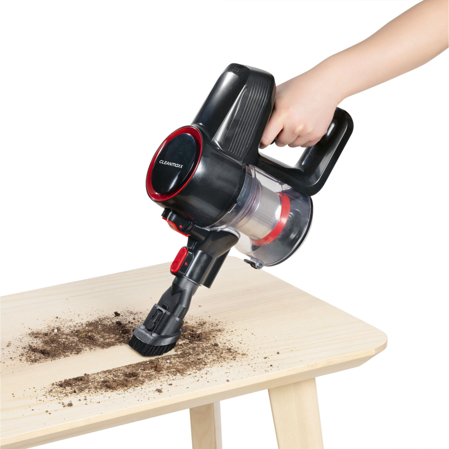 Cleanmaxx Akku-Zyklonstaubsauger mit Hepa-Filter