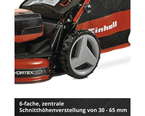 Einhell Power-X-Change GE-CM 36/47 S HW Li accu grasmaaier inclusief 4 accu's en 2 dubbele laders