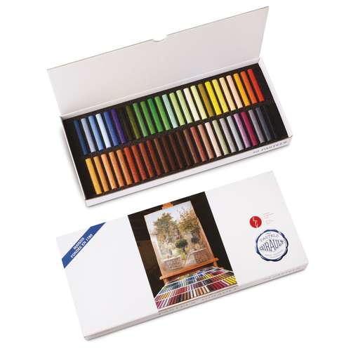 GIRAULT extrafeine Künstler-Pastellkreide 50er-Sets