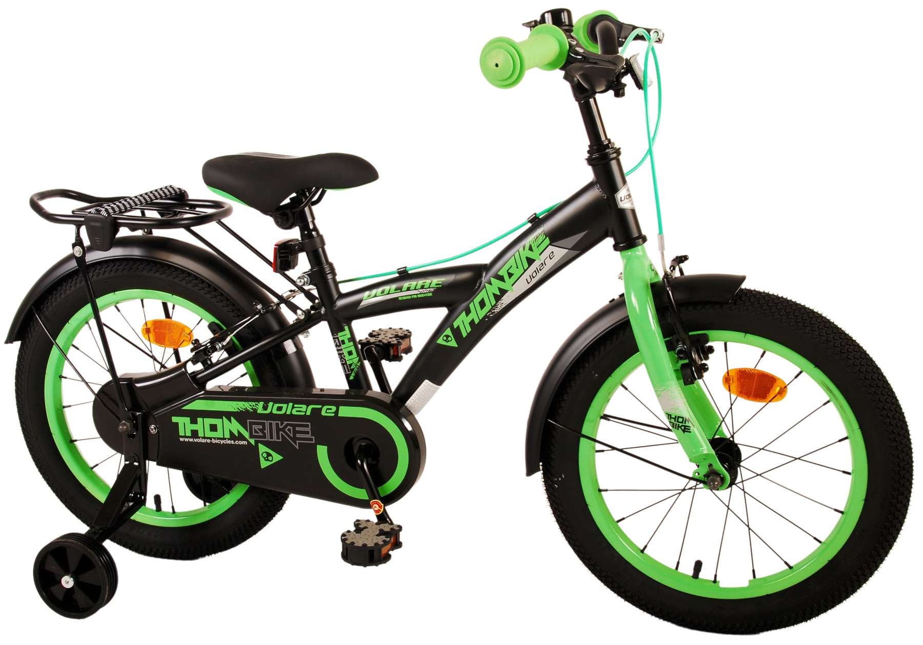 TPFSports Thombike Kinderfahrrad - Jungen - 16 Zoll - Rücktritt + Handbremse - Blau