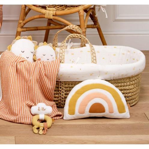 Coussin déco Arc en ciel SUNLIGHT - SAUTHON Baby déco