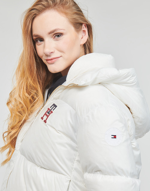 Tommy Hilfiger - MONOGRAM BADGE DOWN JKT - Blanc