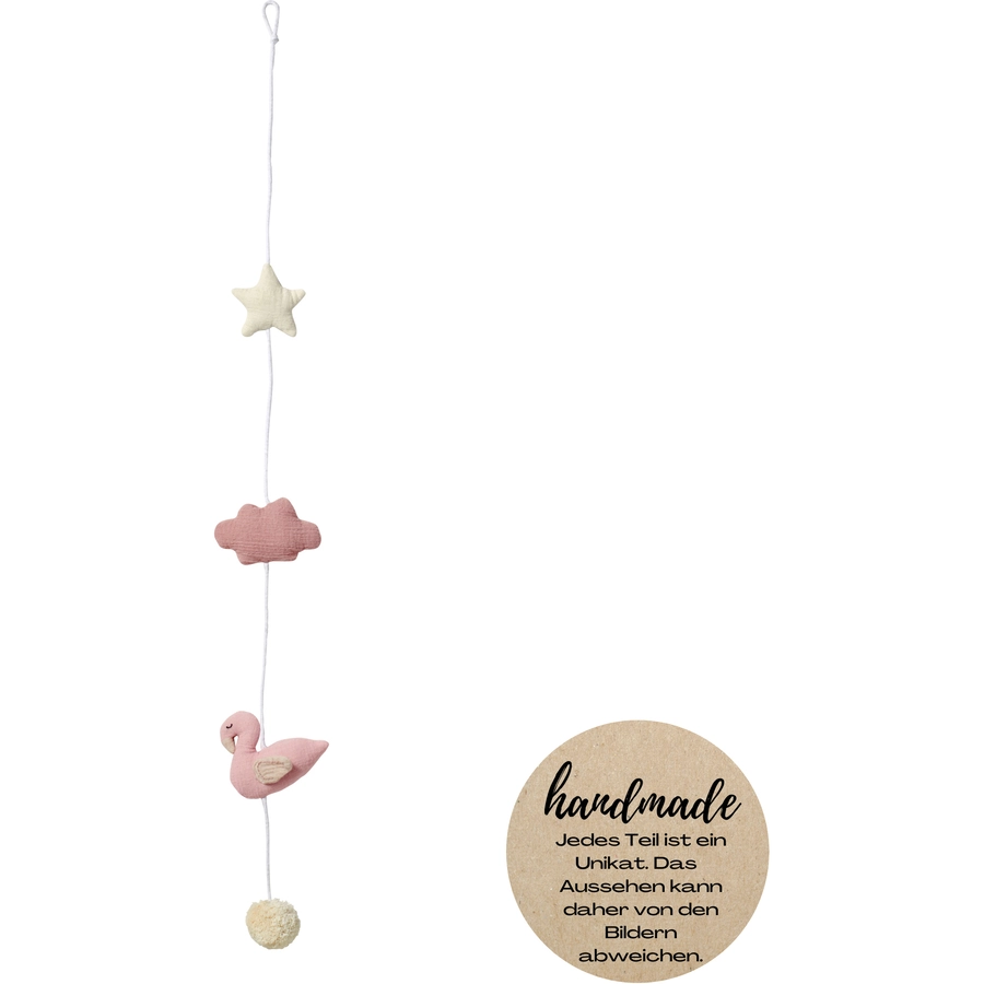 Nordic Coast Company Wandgirlande Musselin Schwan Small