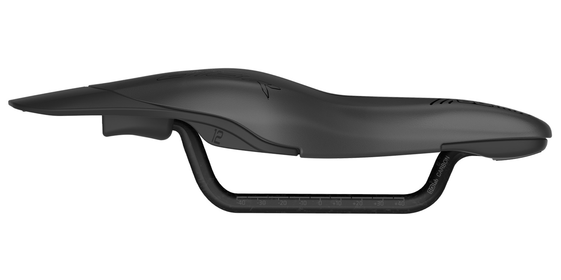 SQlab 613 R Ergowave Carbon Triathlon Zadel Zwart