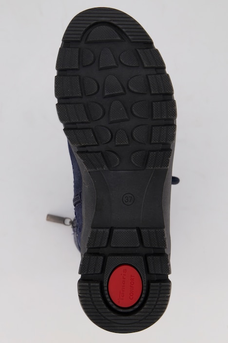 Leder-Boots, Jana Shoes, Bergsteiger-Optik, Weite H