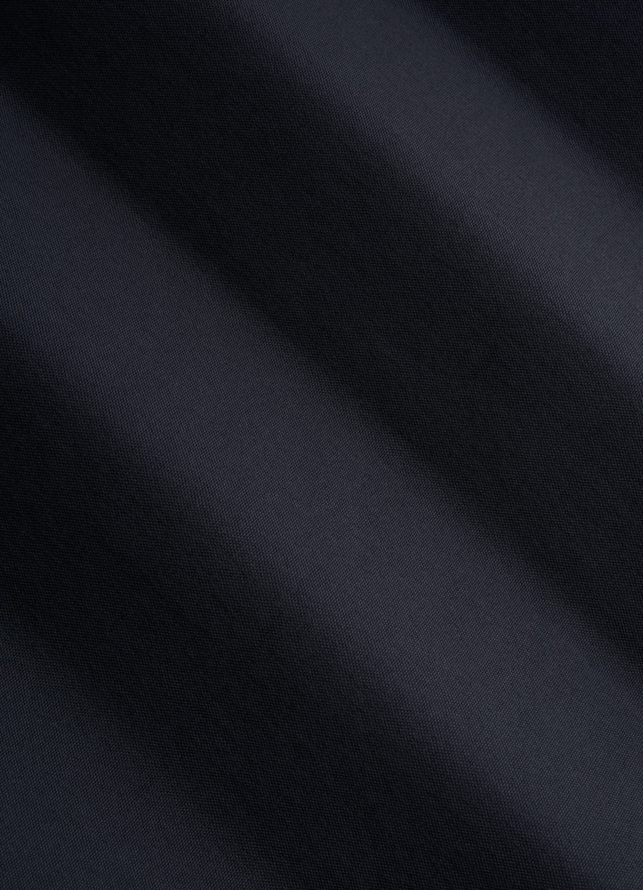 Chemise coupe très ajustée en popeline bleu marine