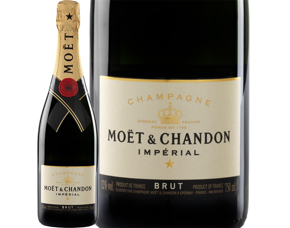 CHAMPAGNE MÖET & CHANDON BRUT 0.75L
