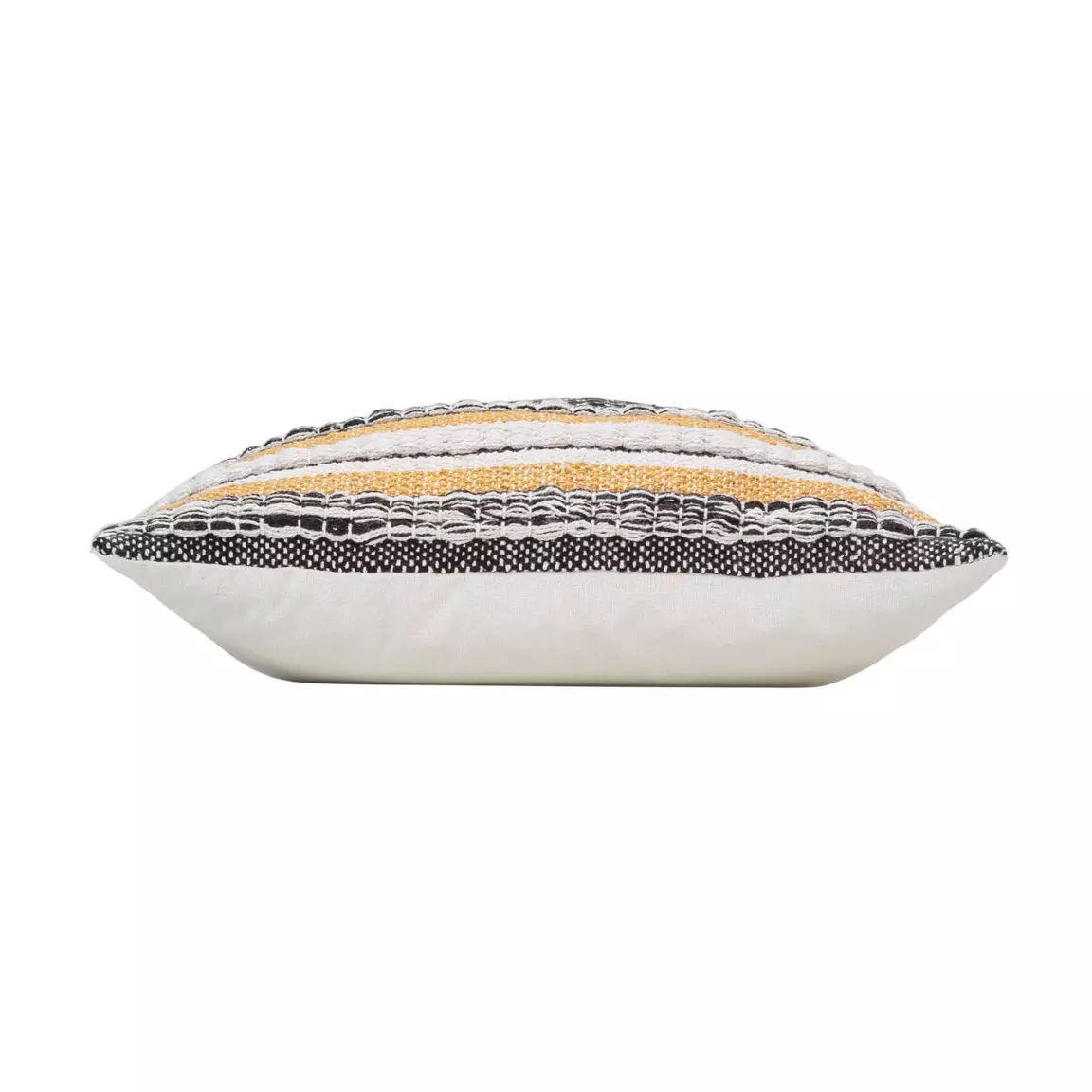 Housse de coussin carrée coton (40 x 40 cm) Elna Jaune ocre
