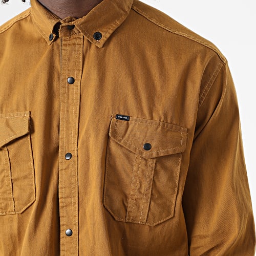 Chemise Manches Longues W-323 Moutarde Foncé