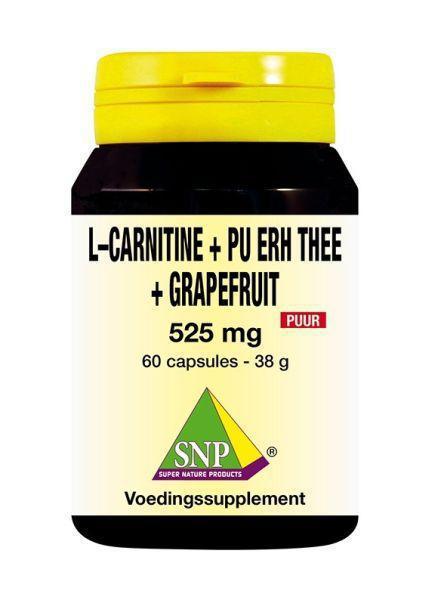 SNP L Carnitine pu erh grapefruit 60ca