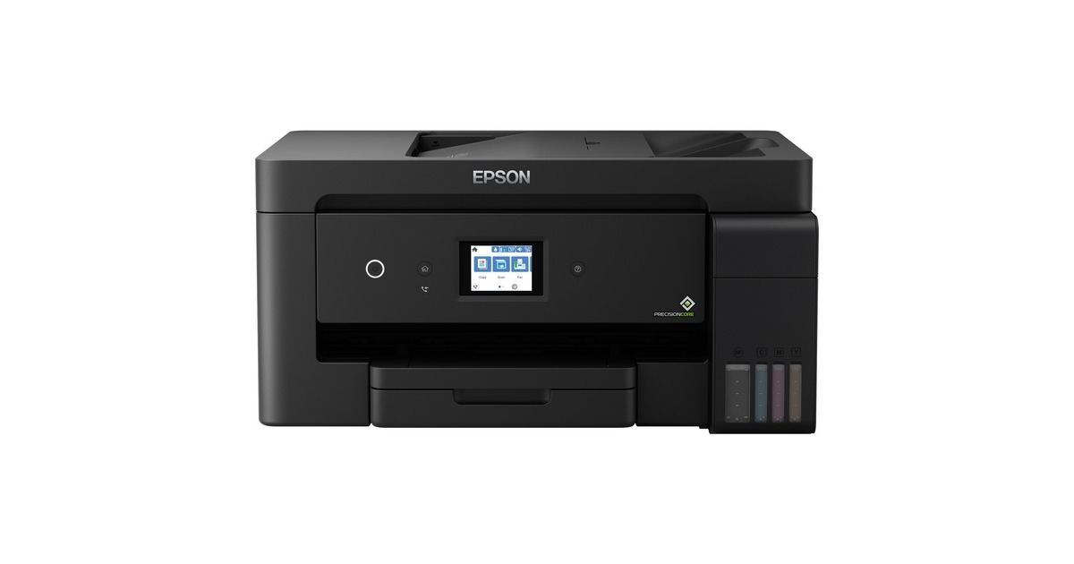 EpsonEcoTank ET-15000 all-in-one inkjetprinter met faxfunctie  (Zwart, Scannen, Kopiëren, Faxen, LAN, Wi-Fi)